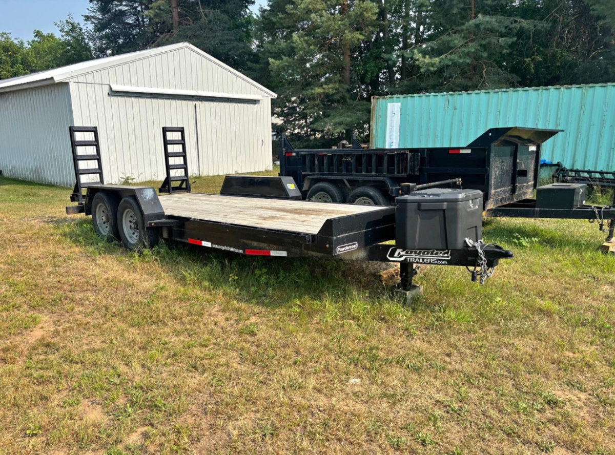 7x18 Heavy Equipment Hauler 14,000 lbs GVWR